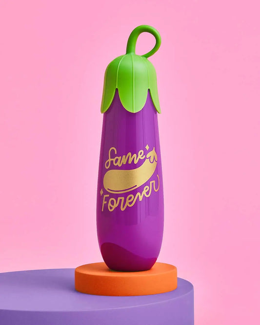 Same 🍆 Forever Pack - 4 eggplant water bottles xo, Fetti