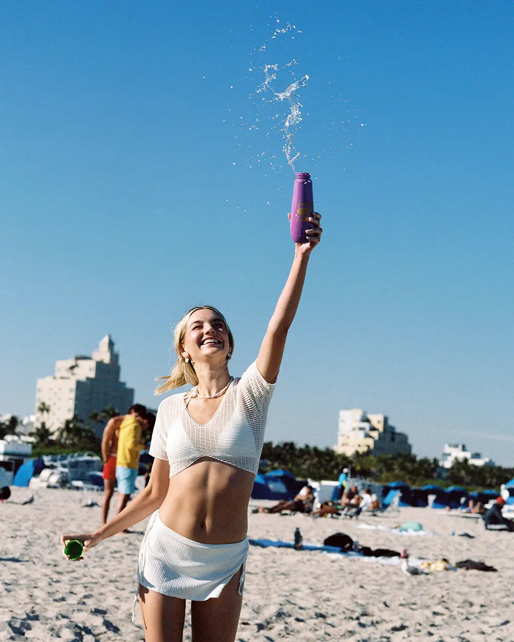 Same 🍆 Forever Pack - 4 eggplant water bottles xo, Fetti