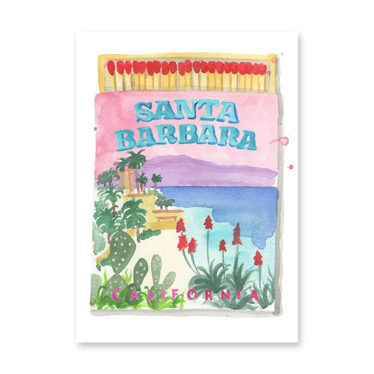 Santa Barbara Matchbook Furbish Studio