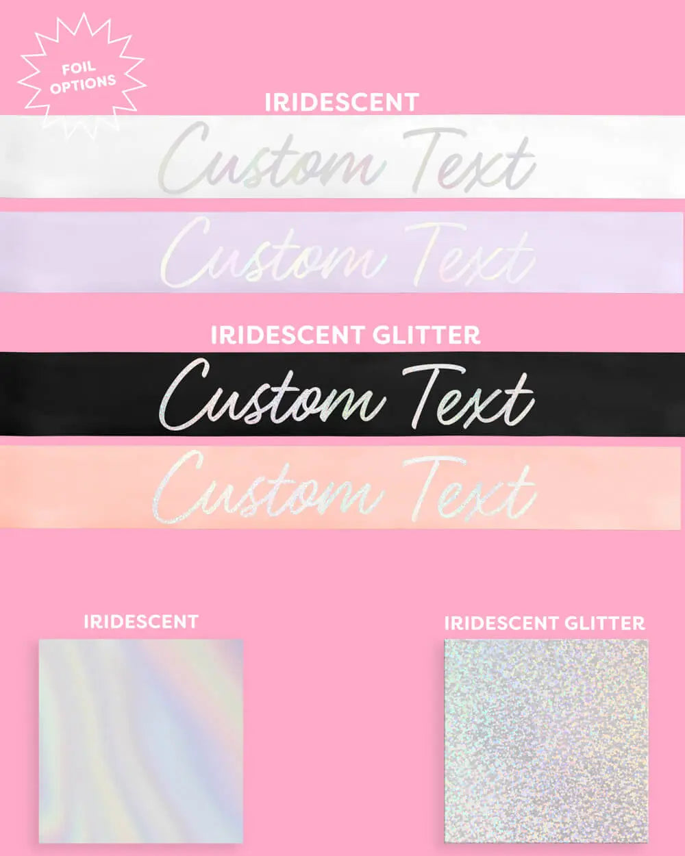Scripty Custom Sash - customizable sash xo, Fetti