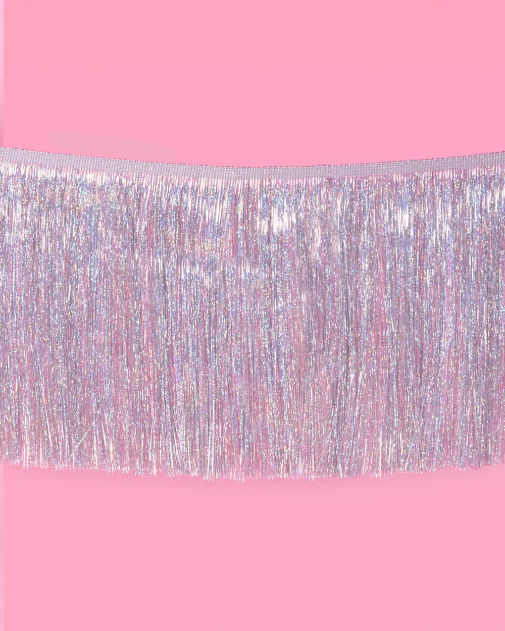 Shimmer Fringe - iridescent banner xo, Fetti