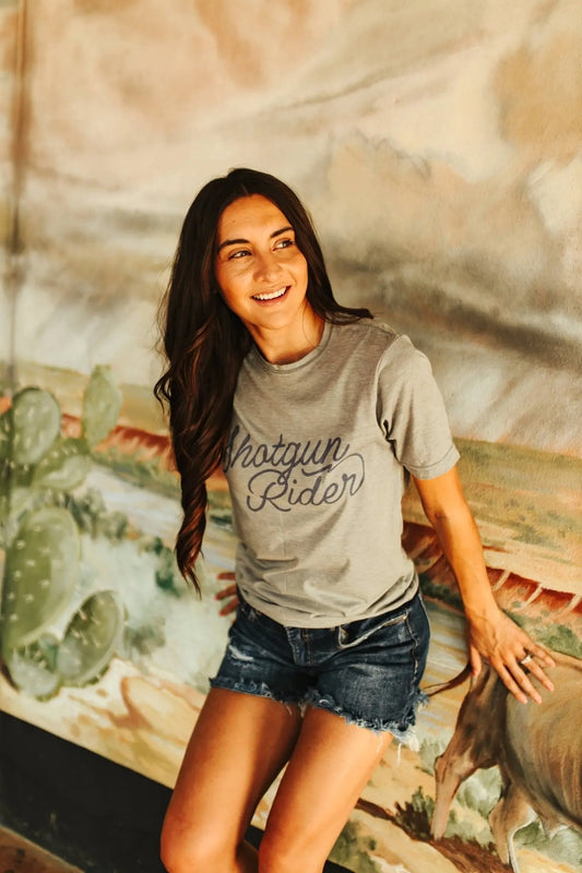 Shotgun Rider Graphic Tee Wild Junkie
