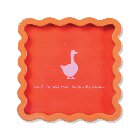 Silly Goose Lacquer Tray Furbish Studio