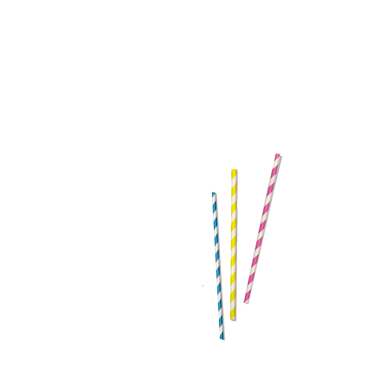 Sip of Summer Paper Straws (25 per pack) Coterie