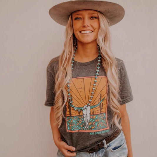 Skull Desert Shirt Wild Junkie
