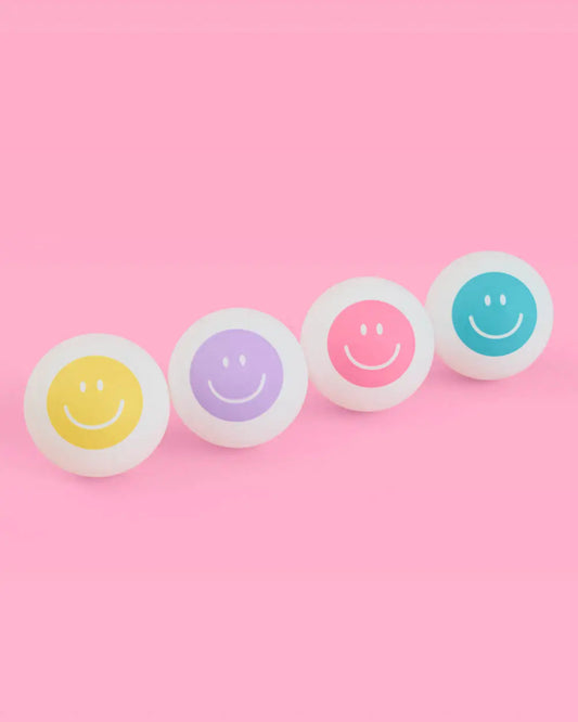 Smiley Pong Balls - really cute pong balls xo, Fetti