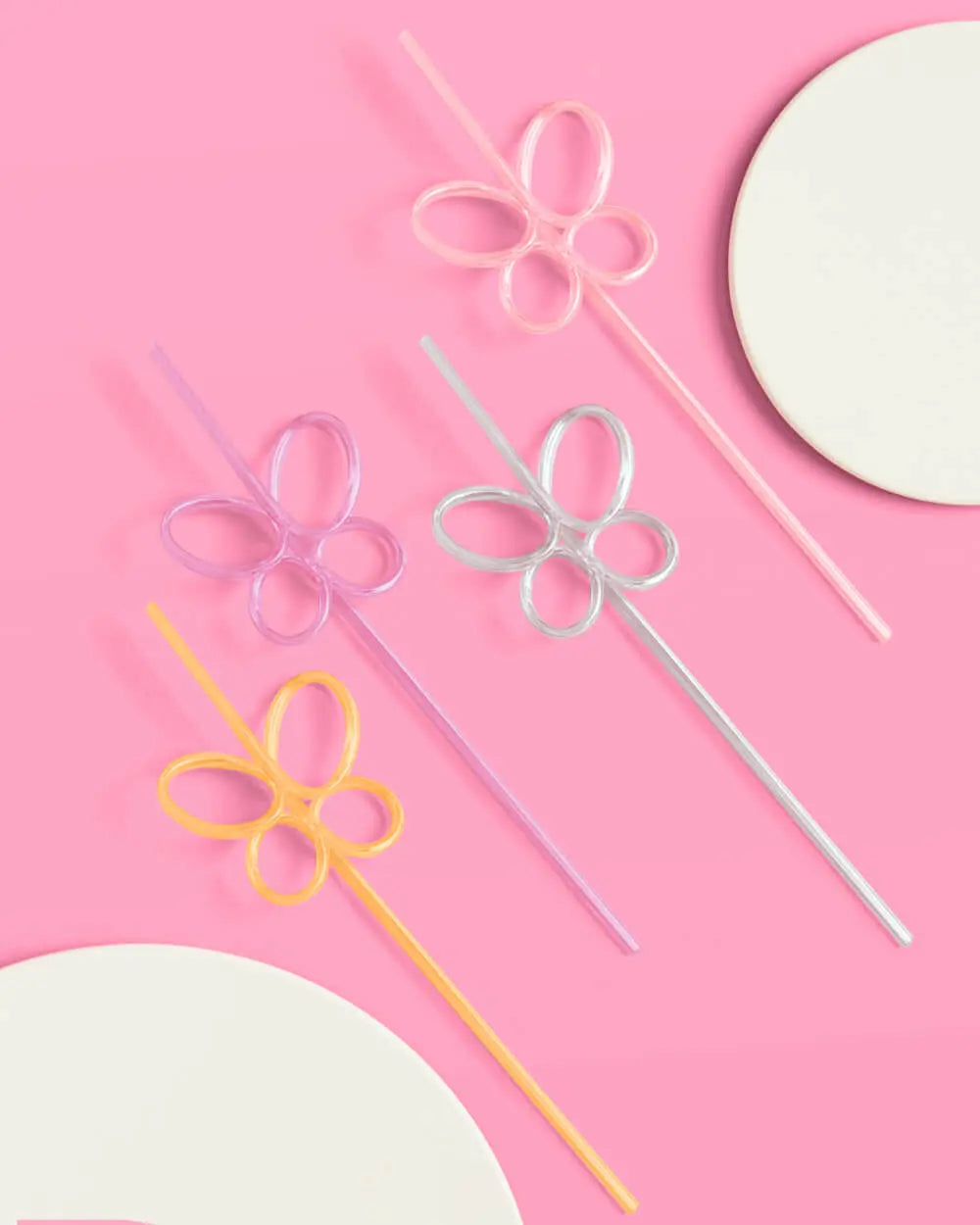 Smiley Sippers - 16 pouches + straws xo, Fetti