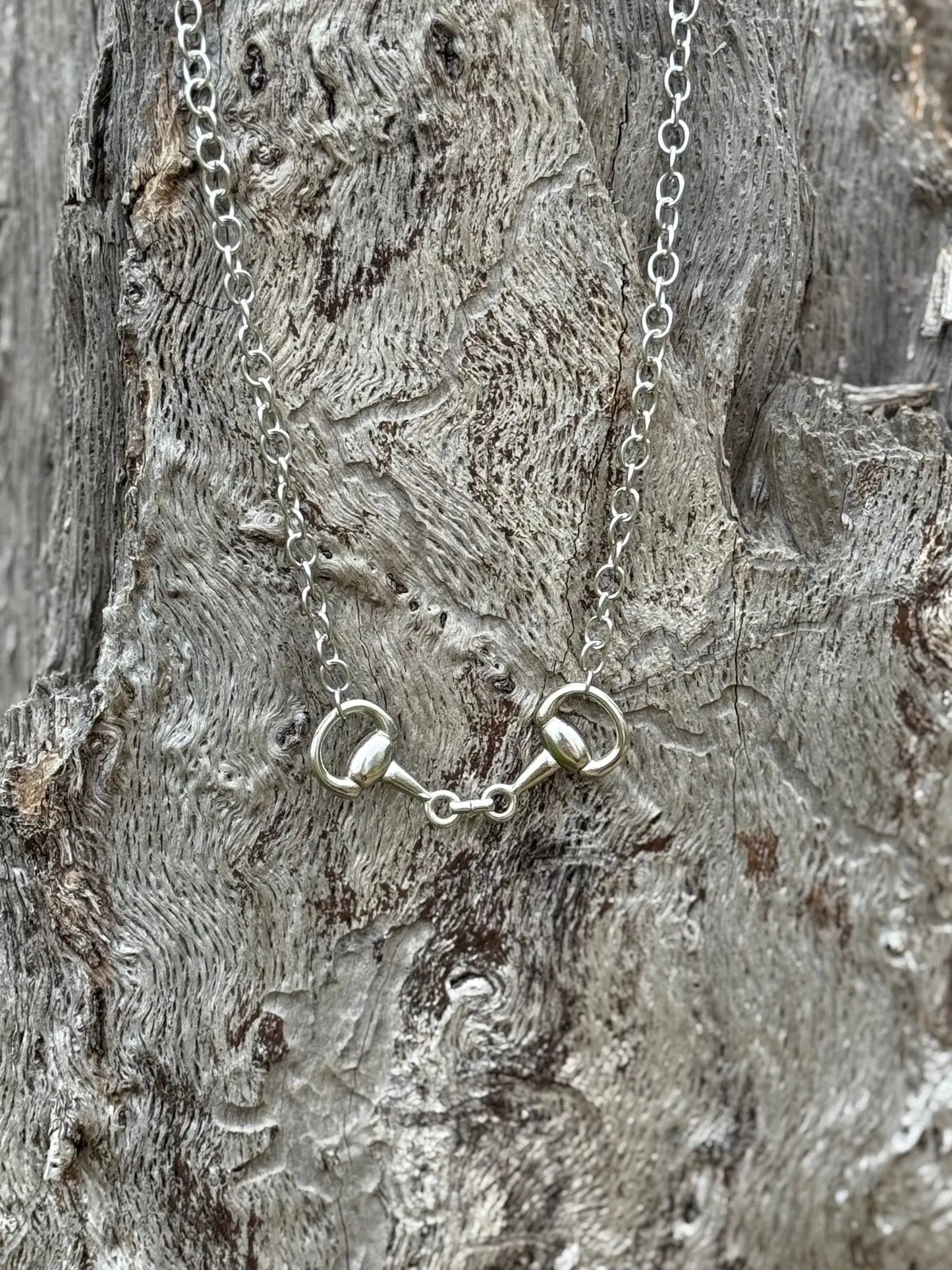 Snaffle Bit Chain Necklace Wild Junkie