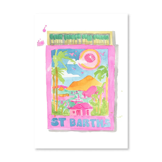 St. Barths Matchbook Furbish Studio