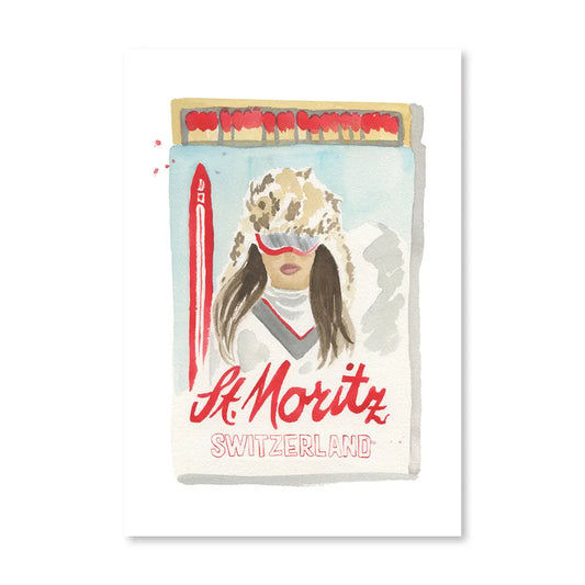 St. Moritz Matchbook Furbish Studio