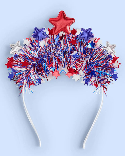 Stars & Stripes Headband - fringe + stars xo, Fetti