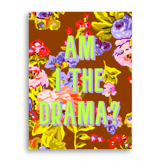 Statement Print - Drama Furbish Studio