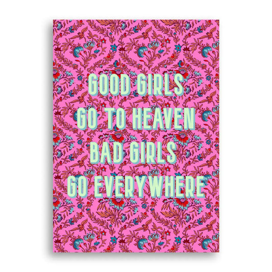 Statement Print - Good Girls Furbish Studio