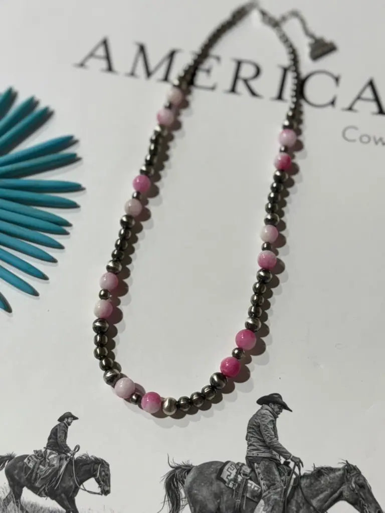 Sterling Silver Desert Rose Beaded Necklace Wild Junkie