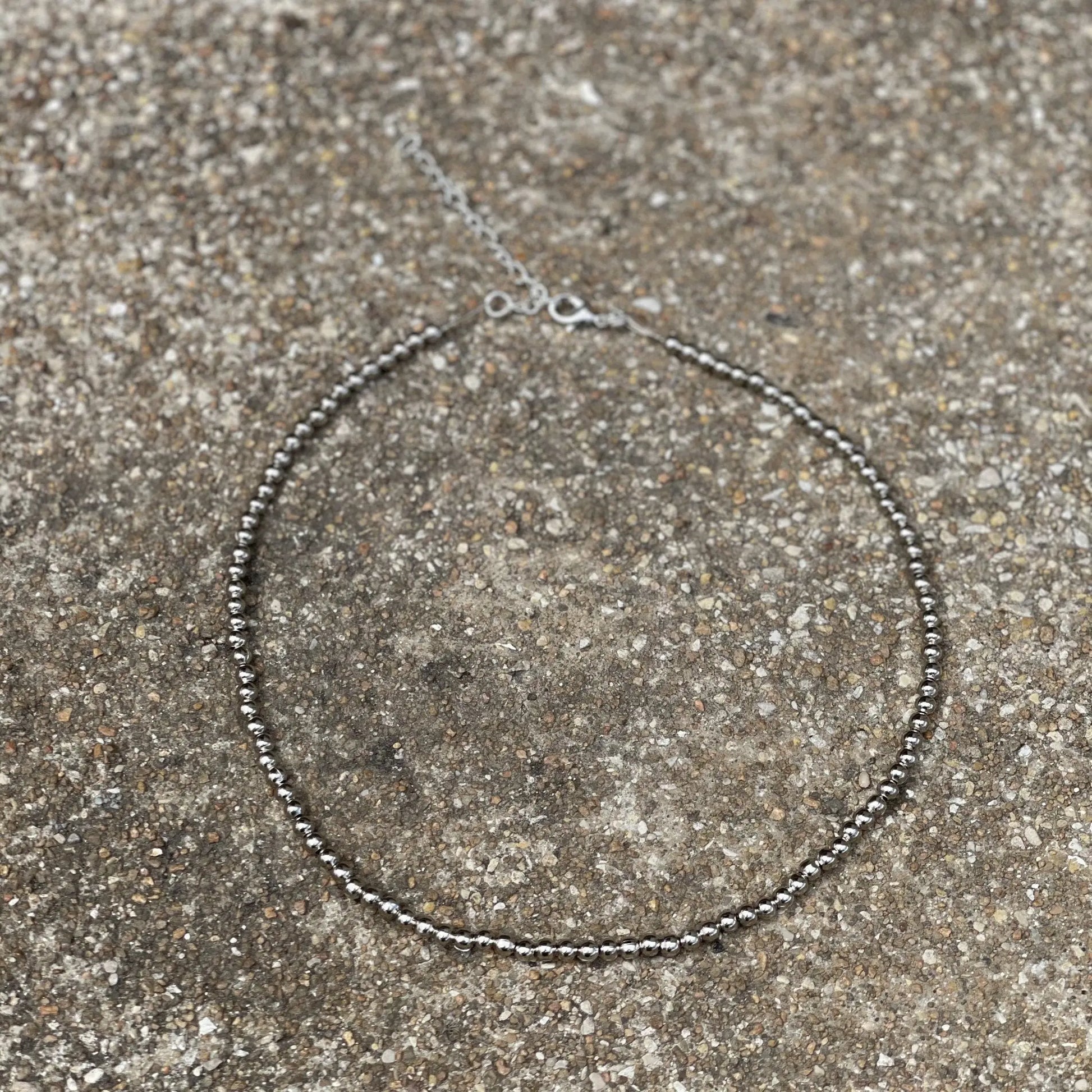 Sterling Silver Pearl Choker Wild Junkie