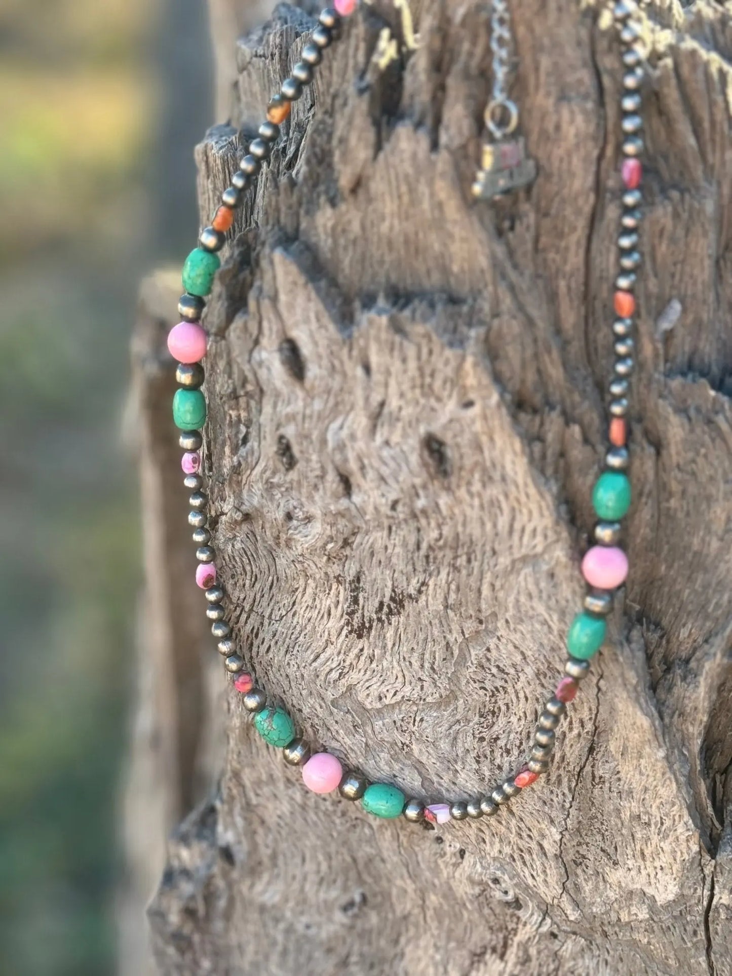 Sterling Silver Sweet Serenity Beaded Necklace Wild Junkie