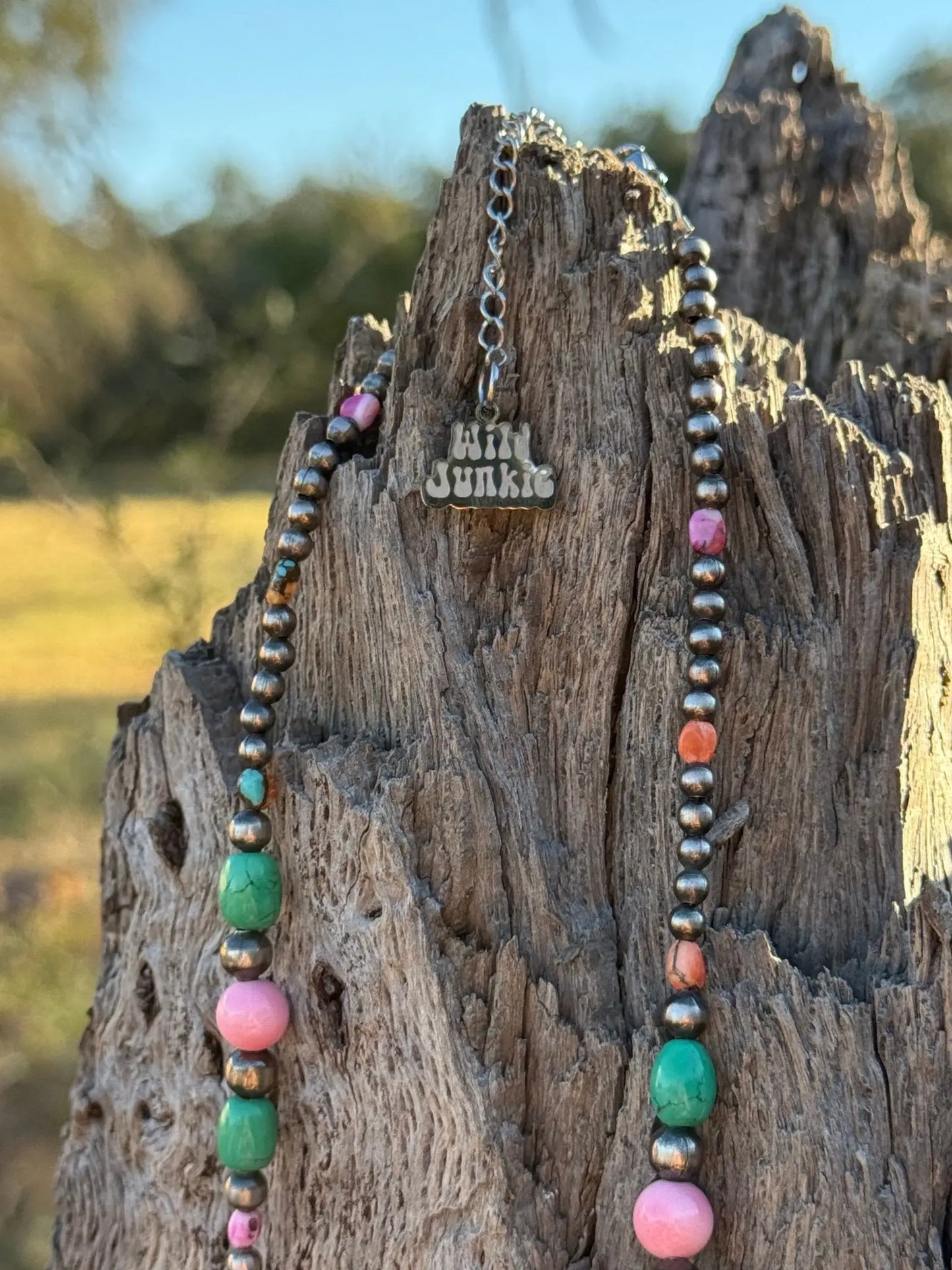 Sterling Silver Sweet Serenity Beaded Necklace Wild Junkie