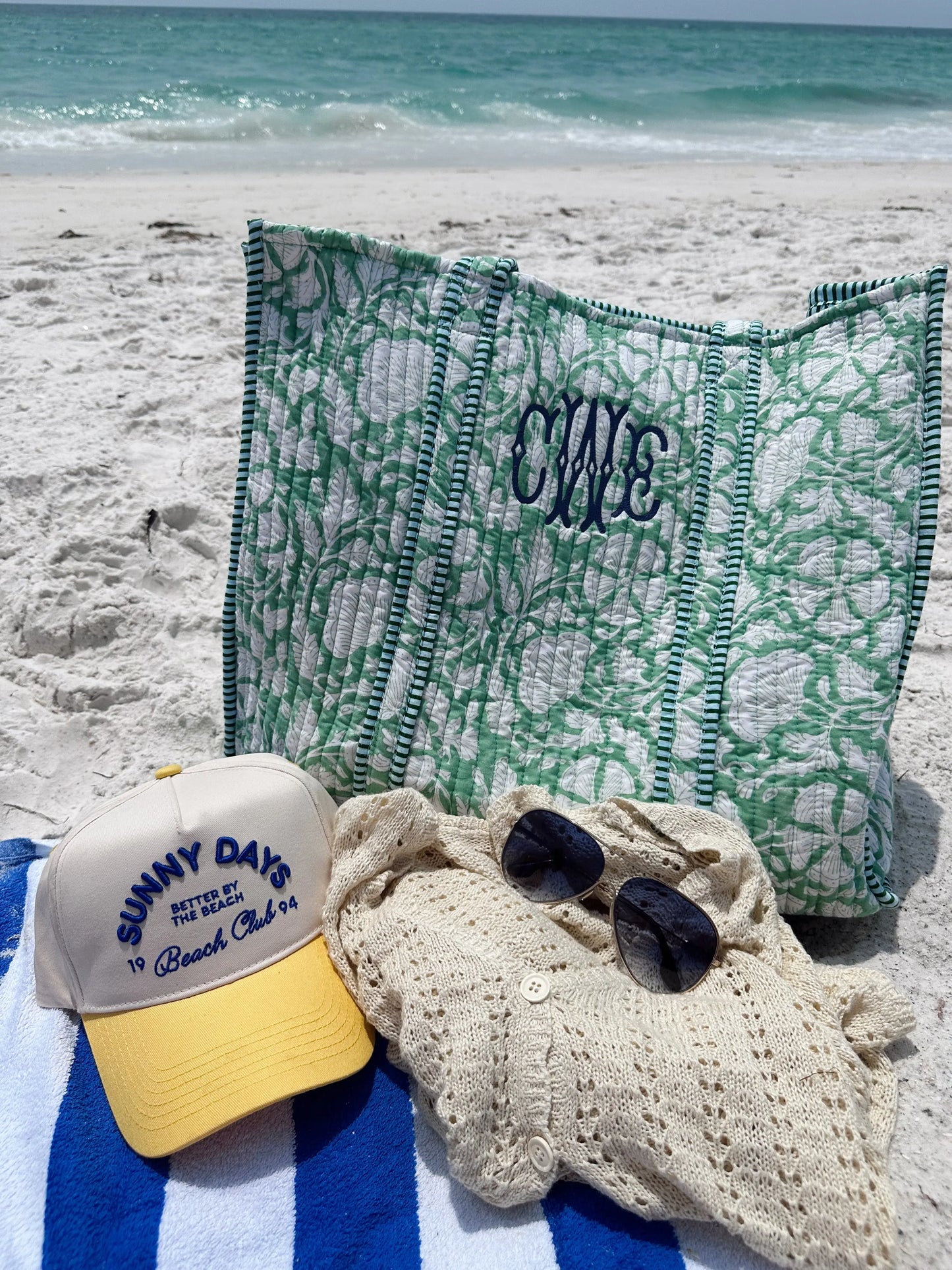 Sunny Days - Yellow Vintage Trucker Hat KenzKustomz