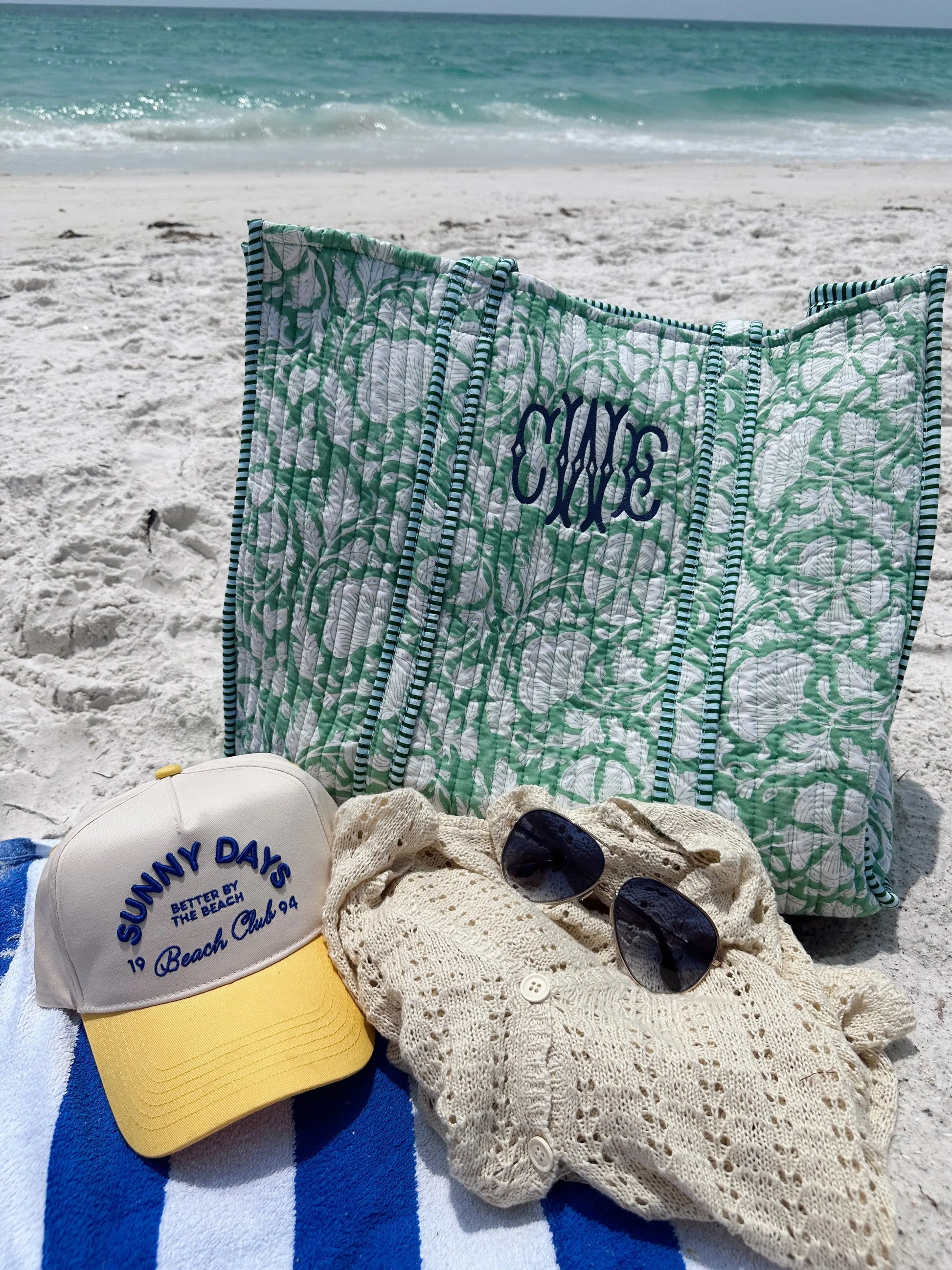Sunny Days - Yellow Vintage Trucker Hat KenzKustomz