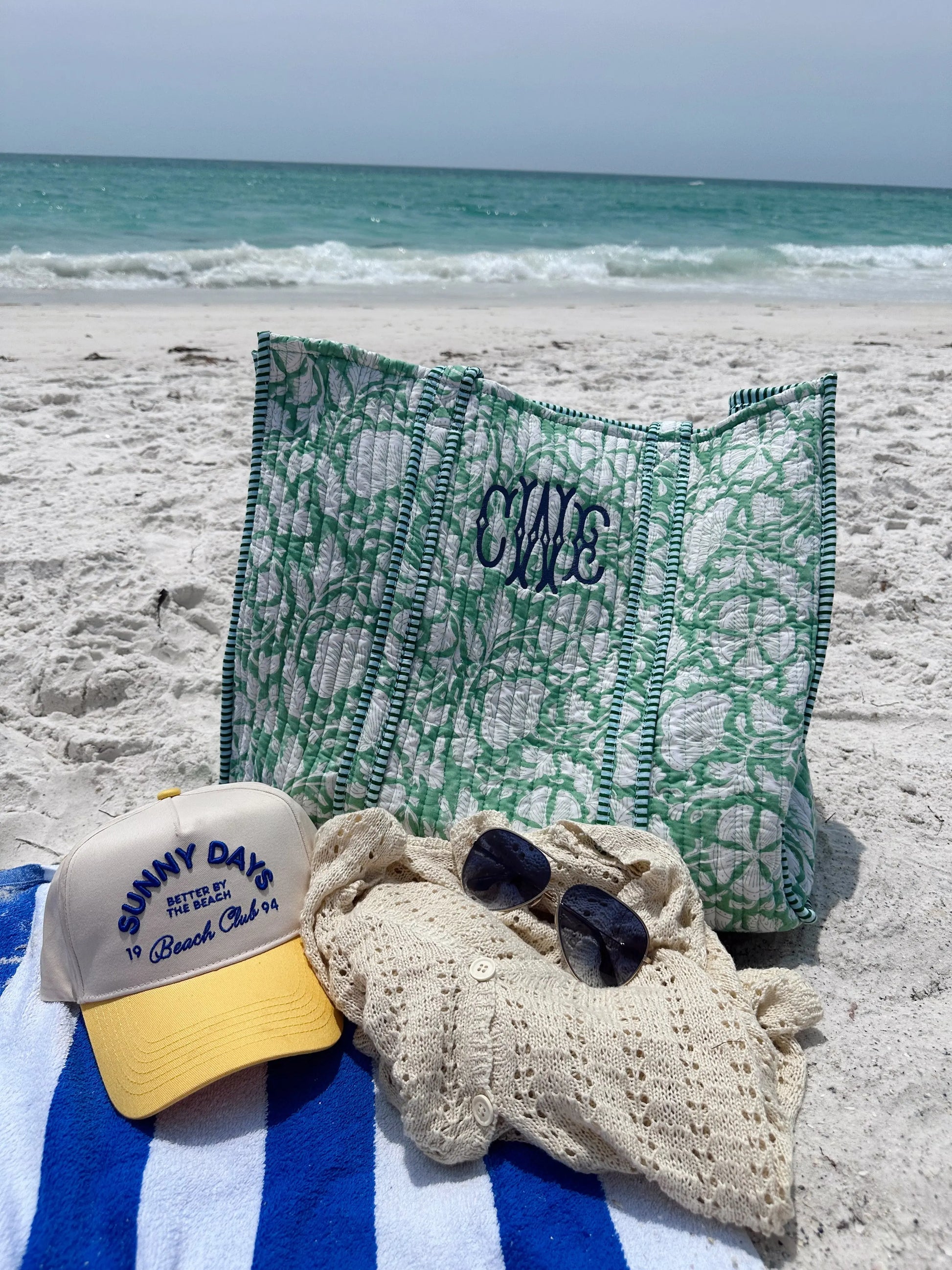 Sunny Days - Yellow Vintage Trucker Hat KenzKustomz