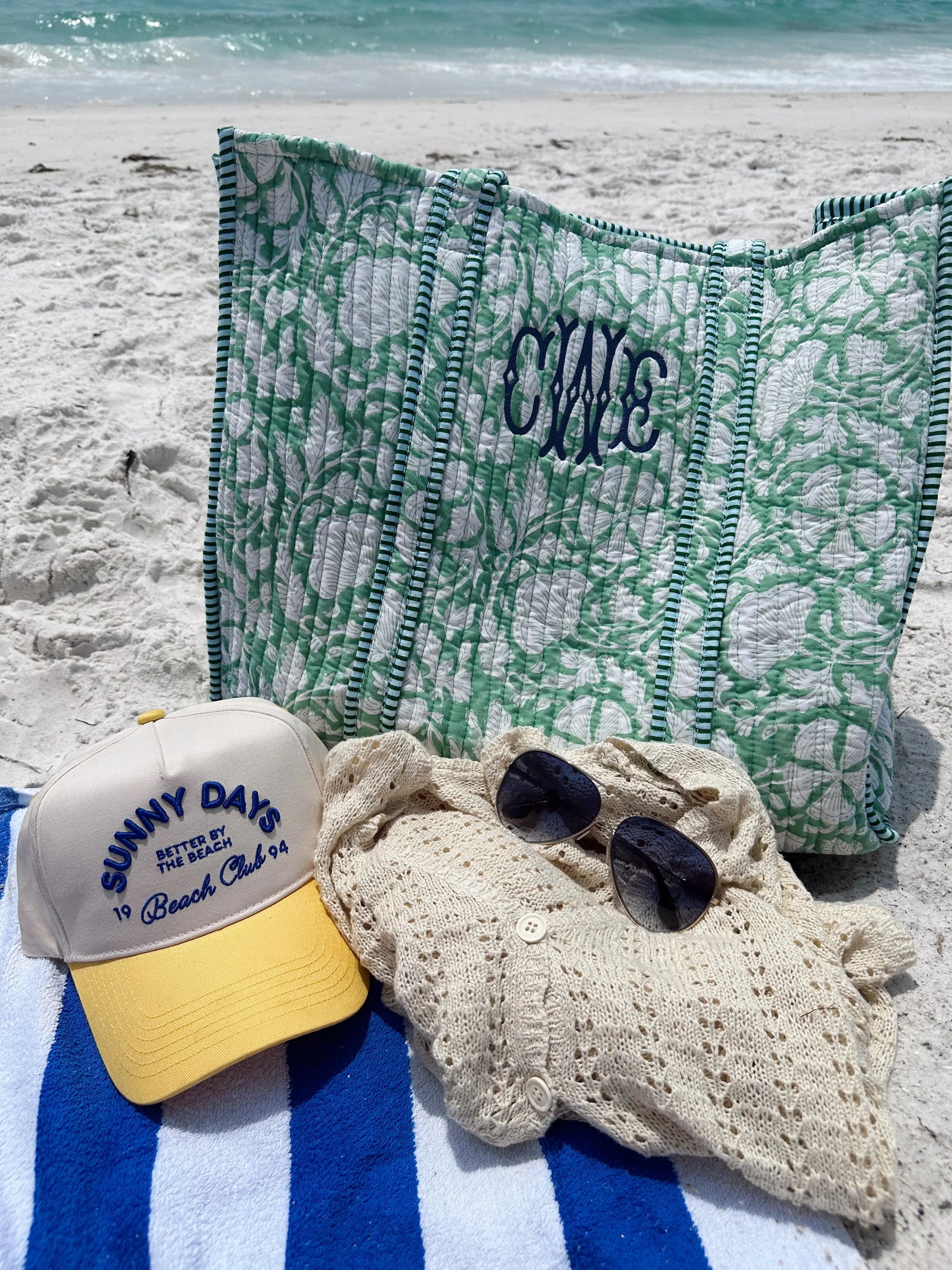 Sunny Days - Yellow Vintage Trucker Hat KenzKustomz