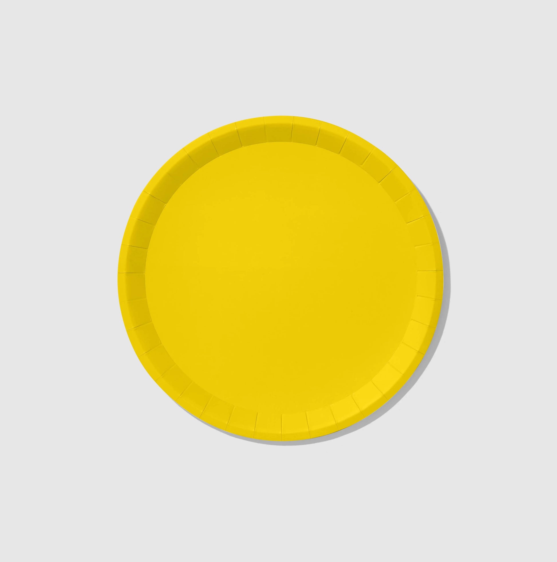 Sunshine Yellow Classic Large Plates (10 per pack) Coterie
