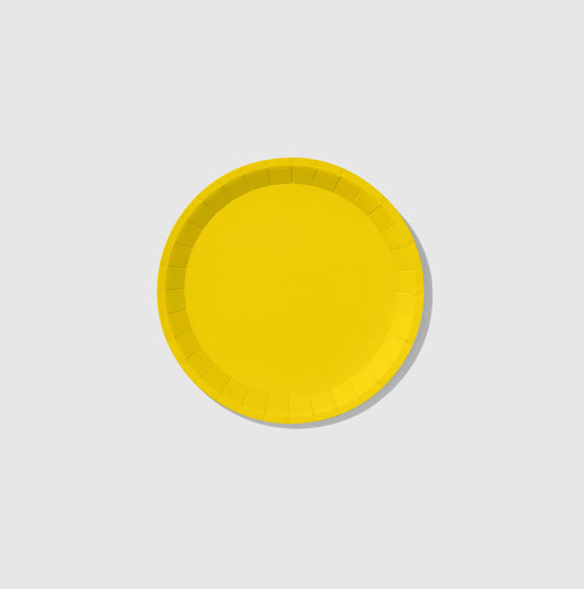 Sunshine Yellow Classic Small Plates (10 per pack) Coterie