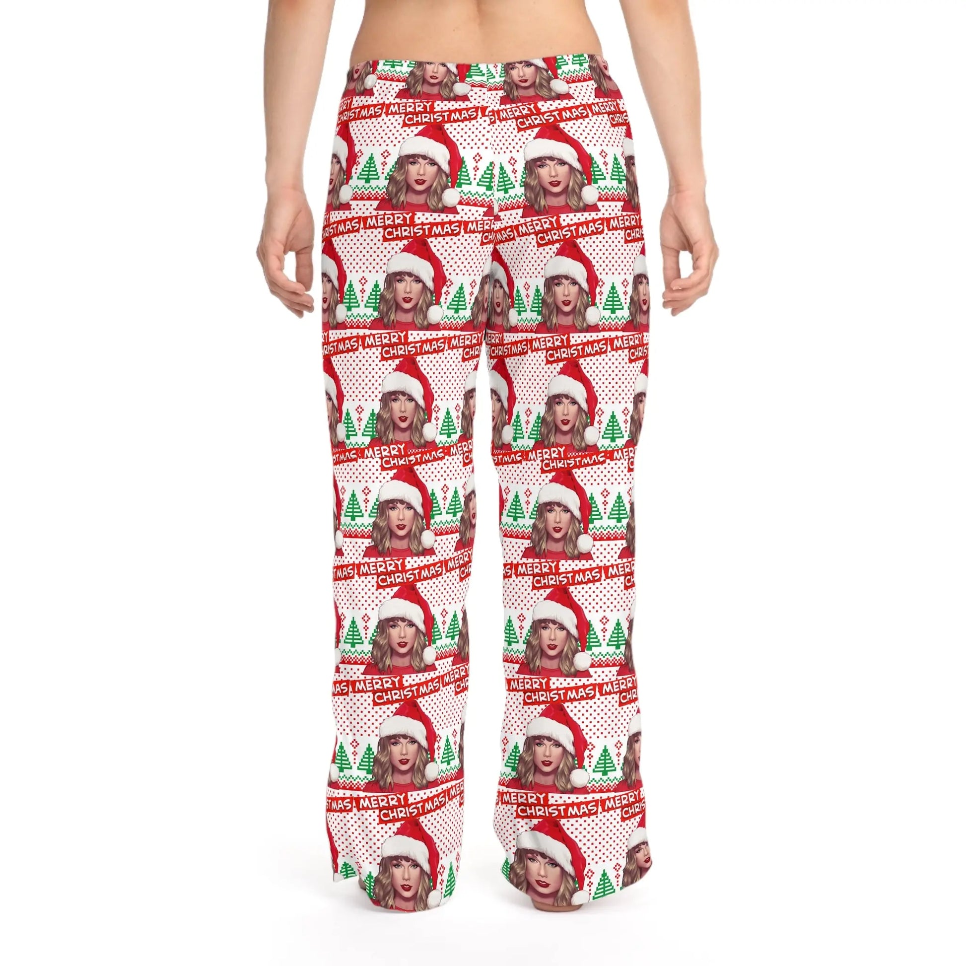Swiftie Christmas Pajama Pants Printify
