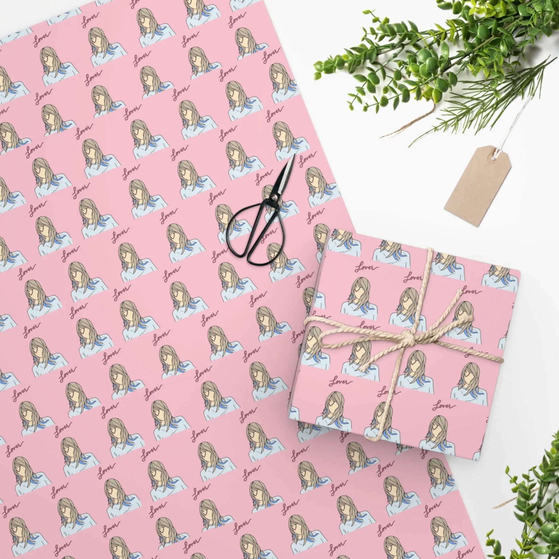 Swiftie Lover Wrapping Paper Printify