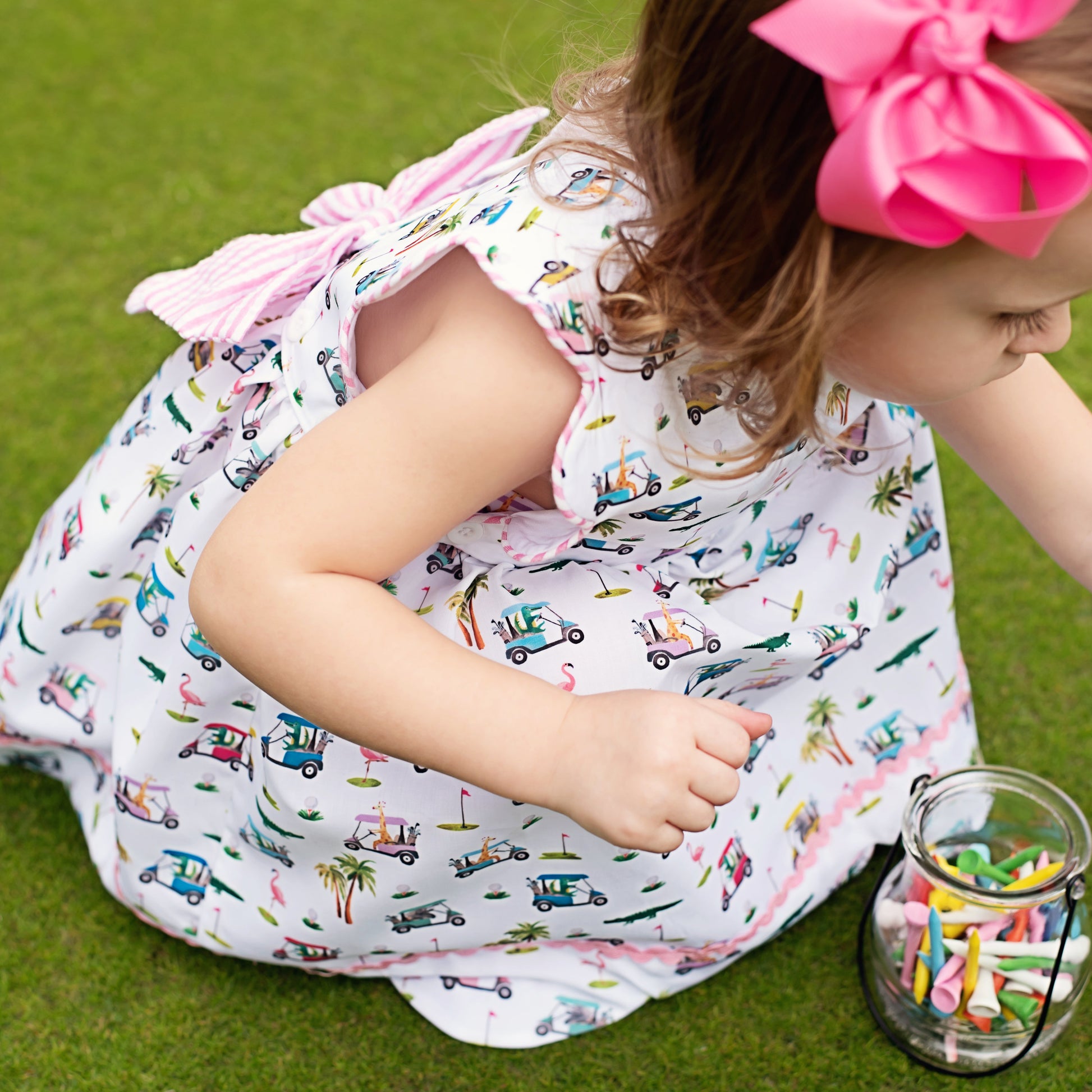 The Palms Reversible Golf Dress - Latchkey 