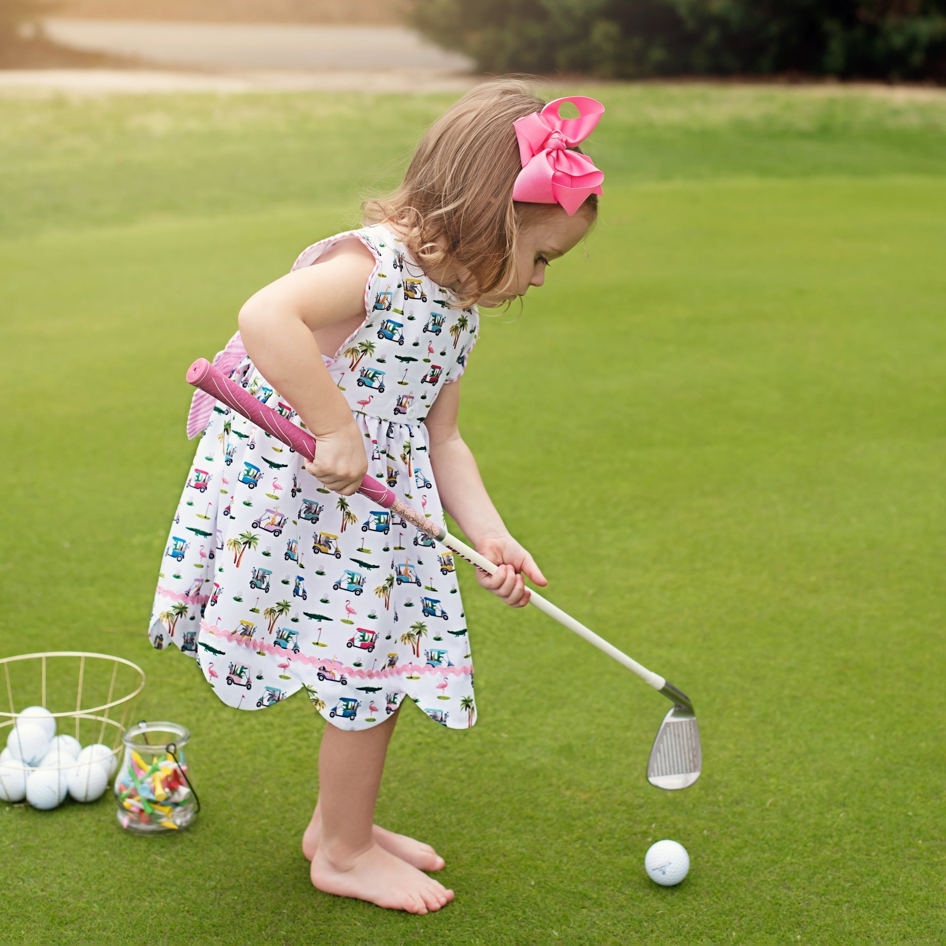 The Palms Reversible Golf Dress - Latchkey 