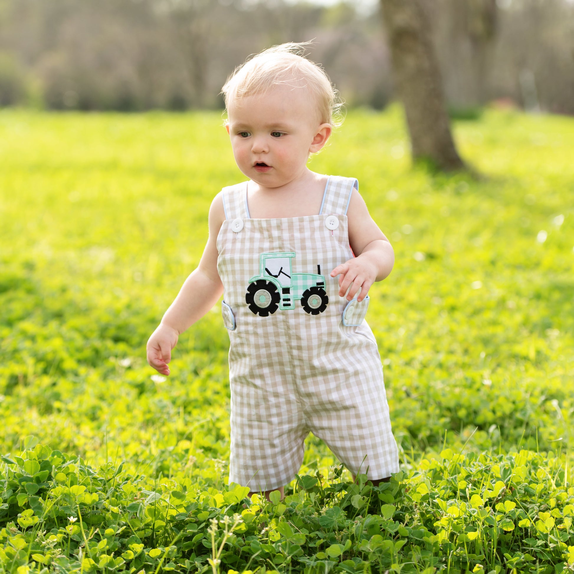 Reversible Tractor / Little Blue Farm Truck Jon Jon - Latchkey 
