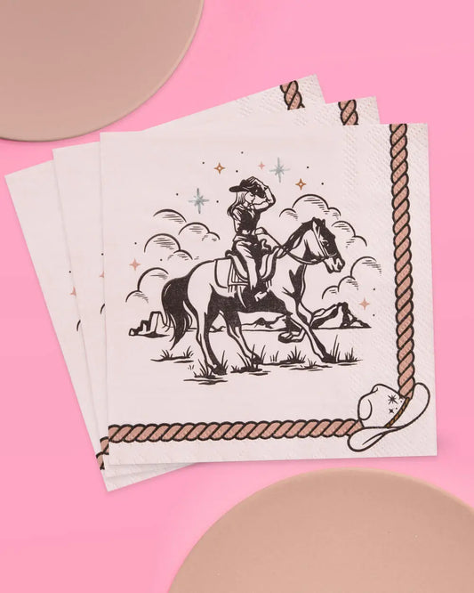 Texas Hold 'Em Napkins - 25 paper napkins xo, Fetti
