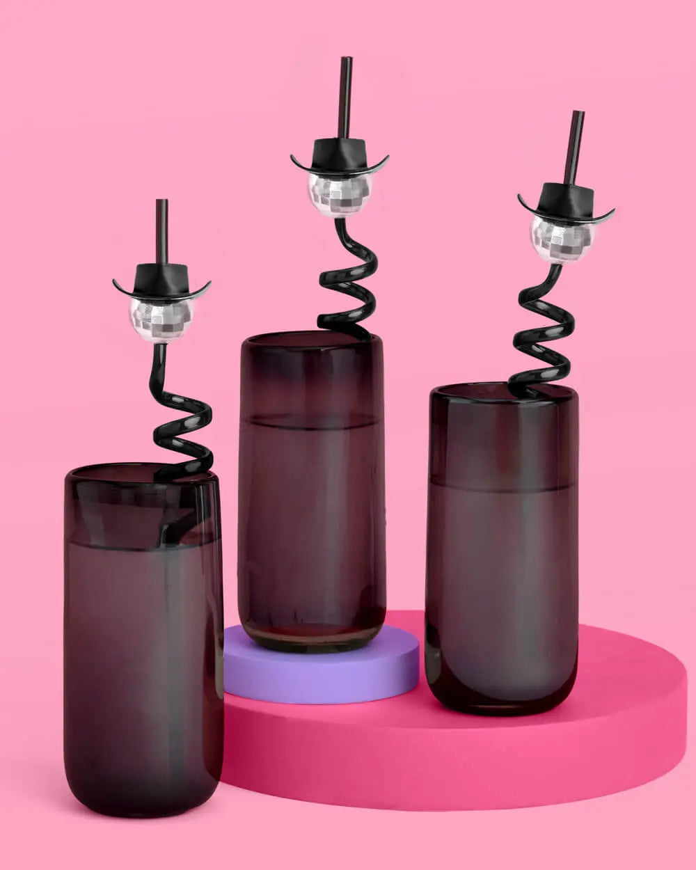 Texas Hold 'Em Straws - 12 reusable straws xo, Fetti