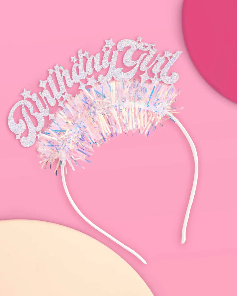 That Bday Girl Headband - fringe headband xo, Fetti