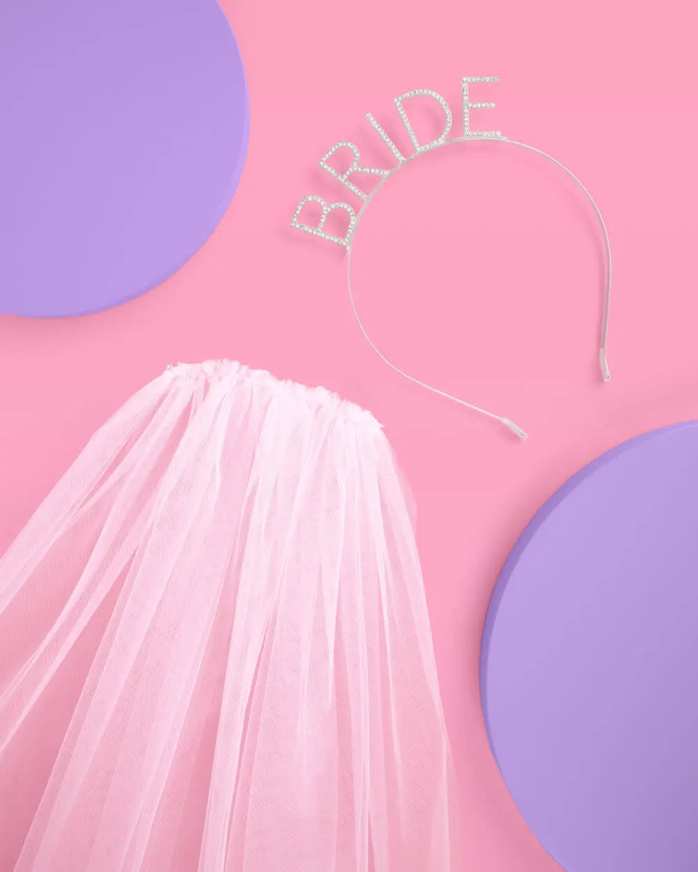 That Bride Headband Veil - headband w/ removable veil xo, Fetti