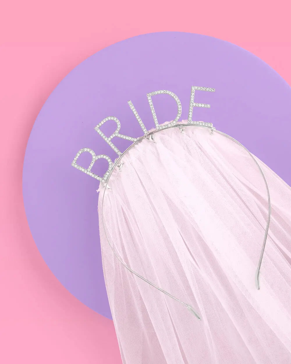 That Bride Headband Veil - headband w/ removable veil xo, Fetti