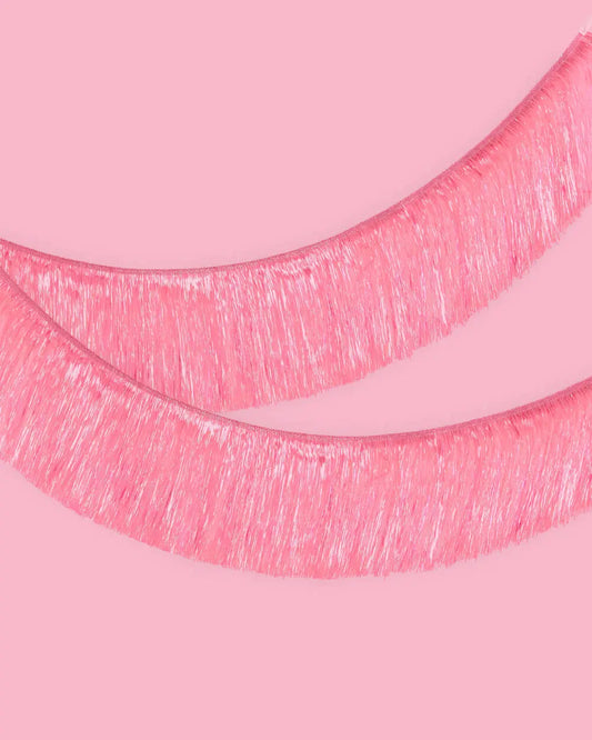 That's Hot Fringe - pink foil banner xo, Fetti