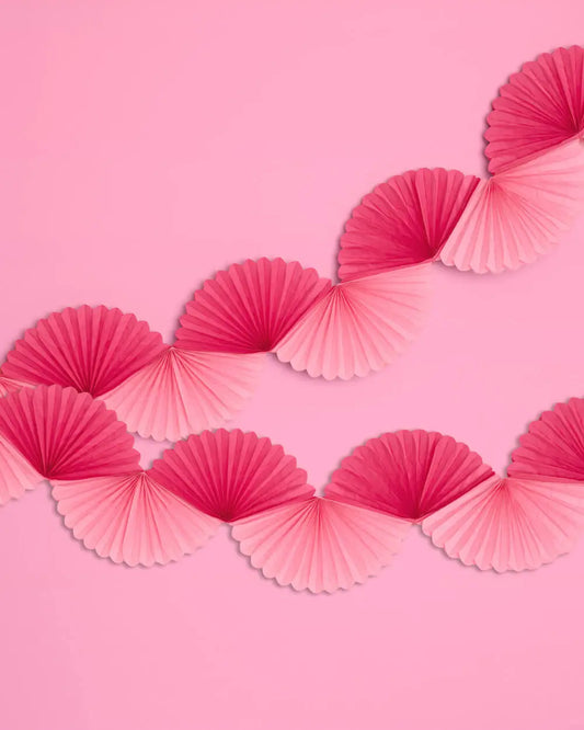 That's Hot Garland - paper fan banner xo, Fetti