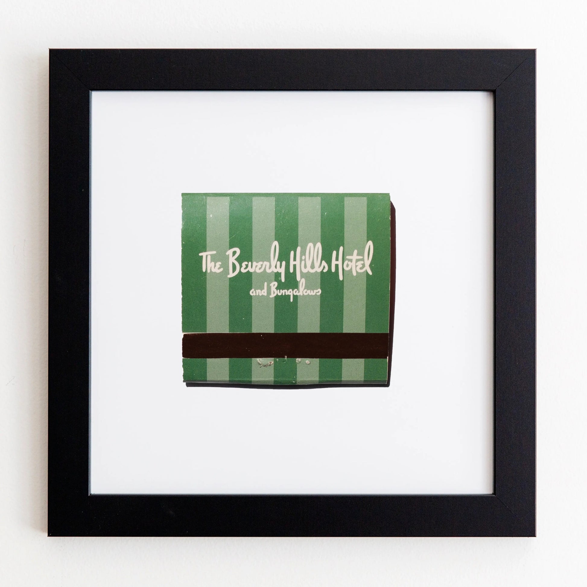 The Beverly Hills Hotel (Green Stripes) Match South Shop