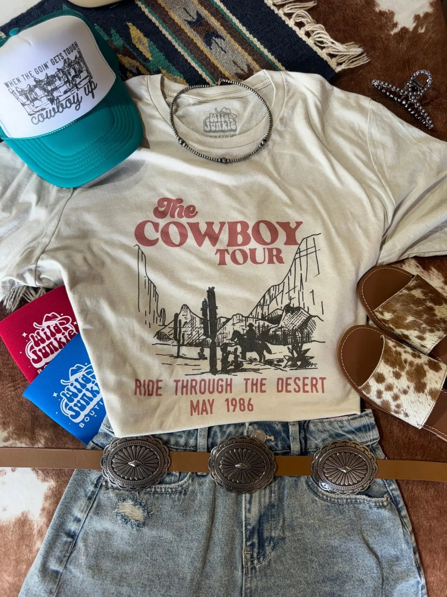 The Cowboy Tour Graphic Tee Wild Junkie