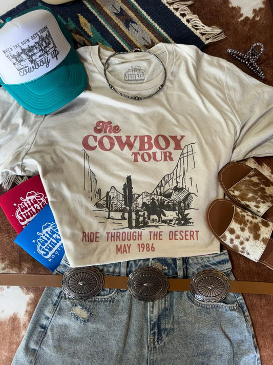 The Cowboy Tour Graphic Tee Wild Junkie