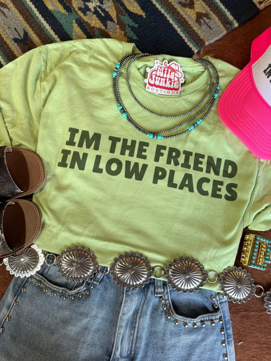 The Friend In Low Places Graphic Tee Wild Junkie