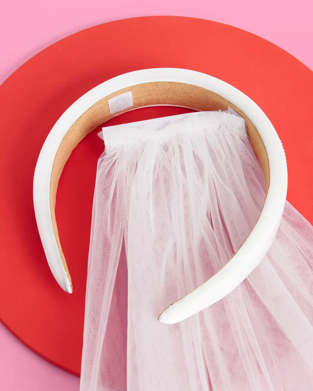 The Noncommittal Pack - veil headband + sash xo, Fetti