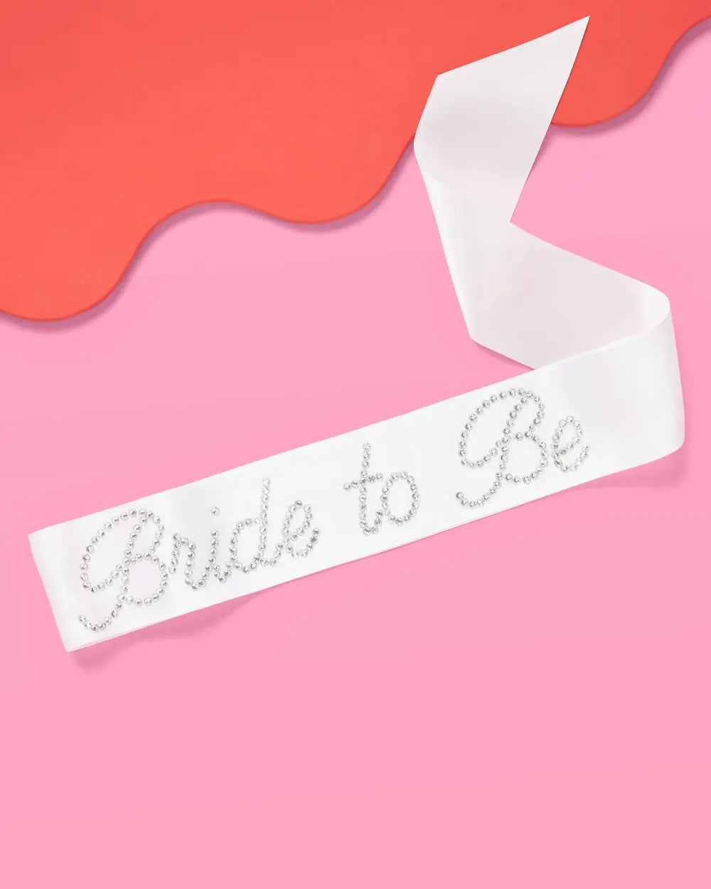 The Noncommittal Pack - veil headband + sash xo, Fetti