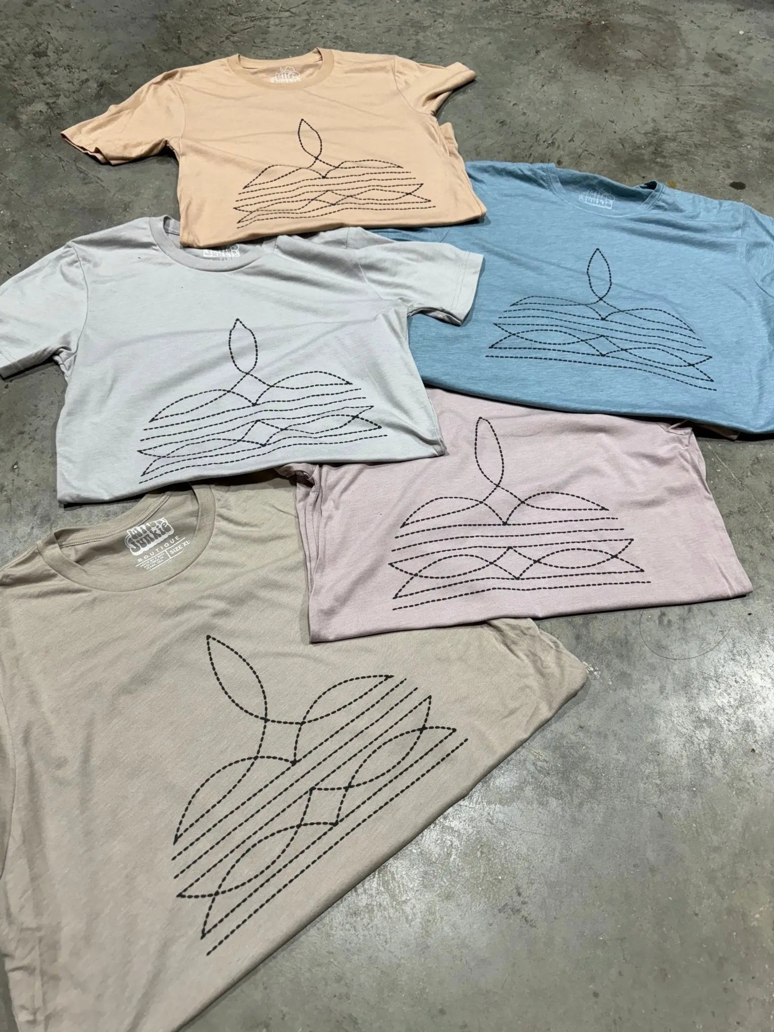 The Original, Viral Boot Stitch Western Graphic Tee Wild Junkie