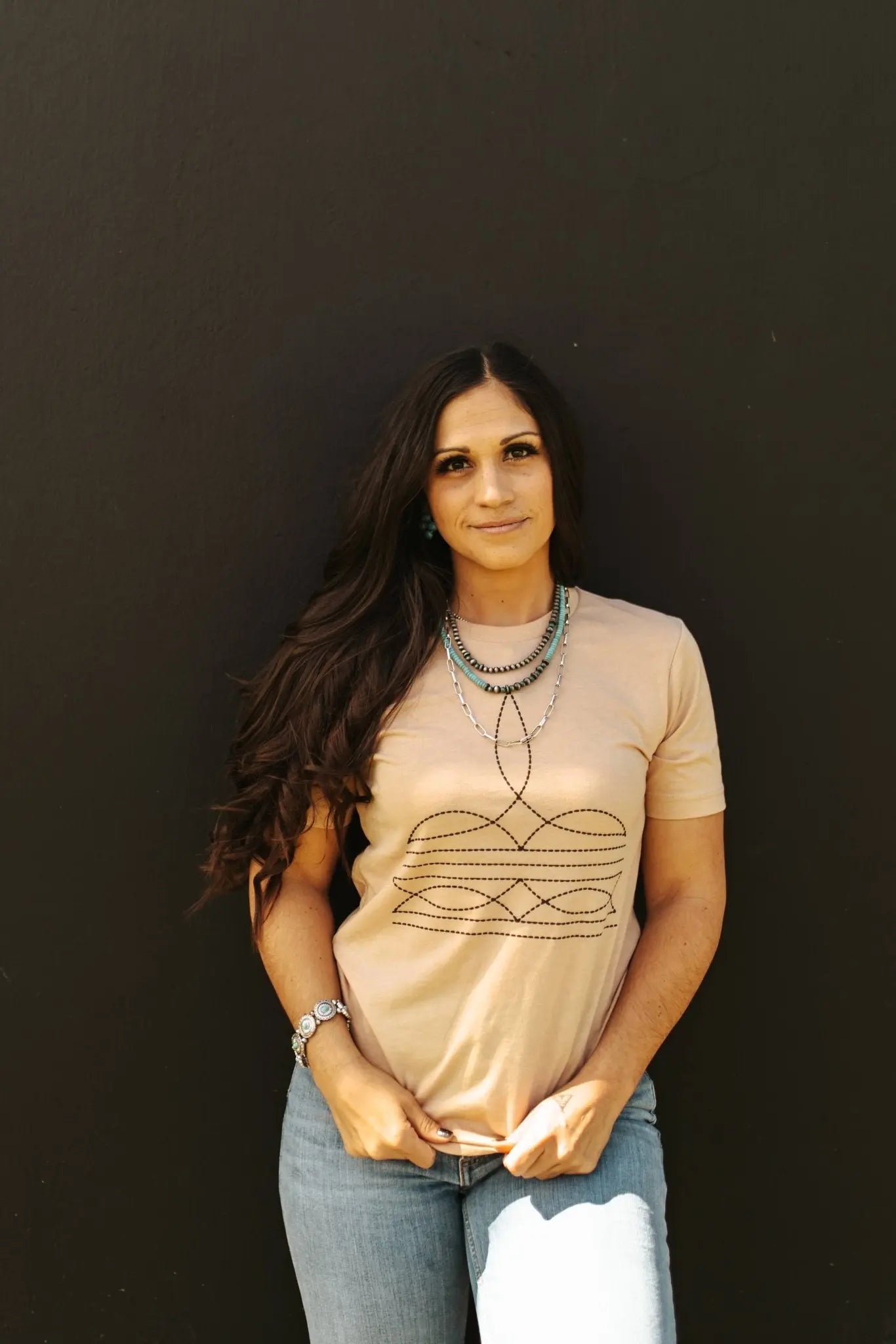 The Original, Viral Boot Stitch Western Graphic Tee Wild Junkie