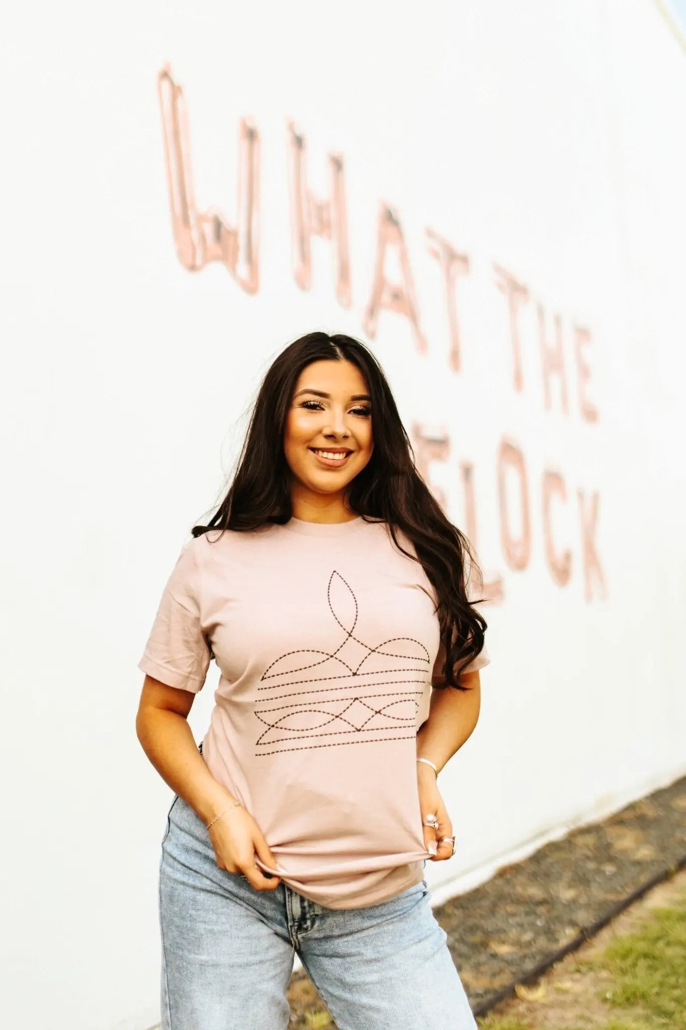 The Original, Viral Boot Stitch Western Graphic Tee Wild Junkie
