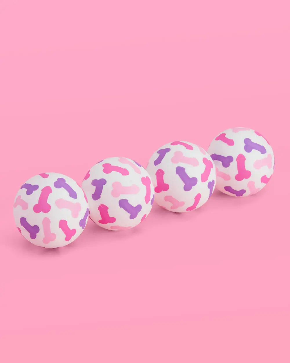 The Pink Pong Pack - 50 cups + 4 pong balls xo, Fetti
