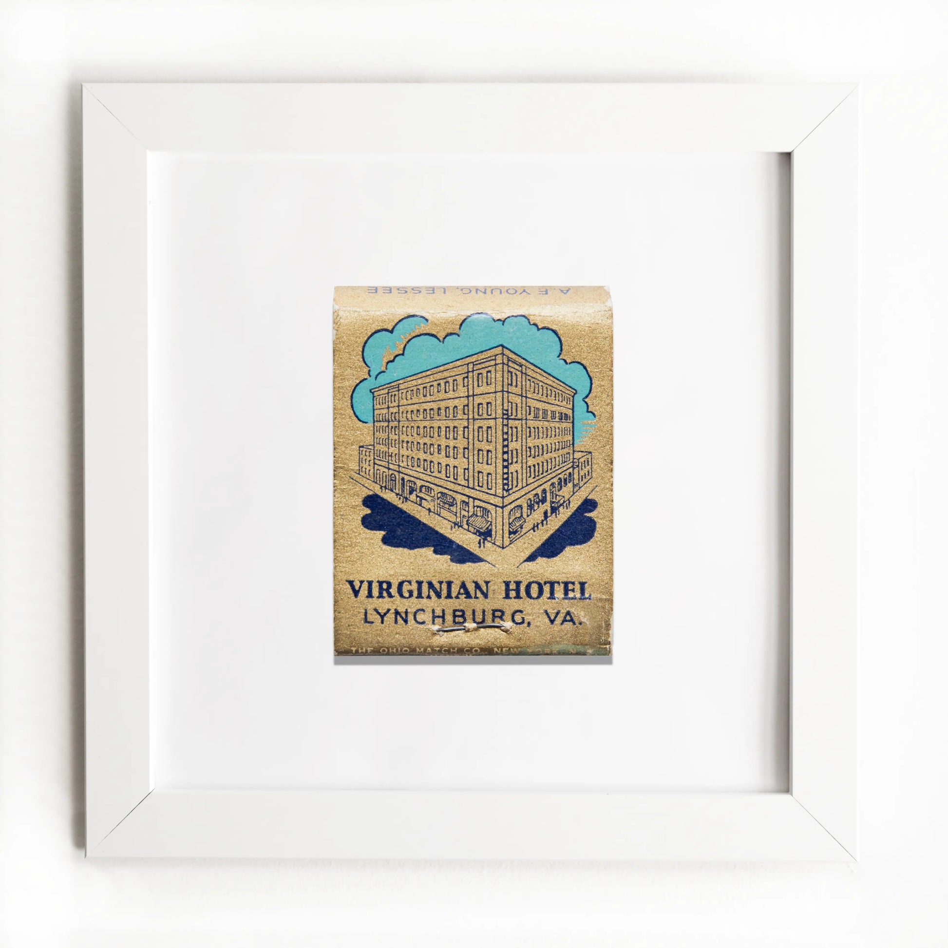 The Virginian Hotel (Front) Match South Shop